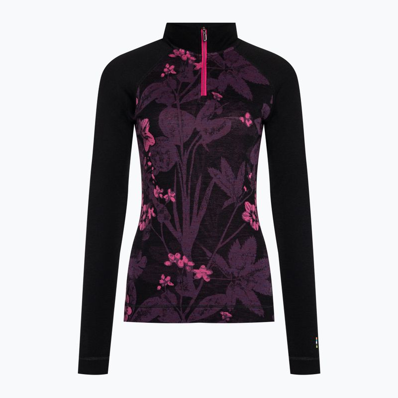 Лонгслів термічний жіночий Smartwool Classic Thermal Merino Baselayer 1/4 Zip Boxed purple iris 3