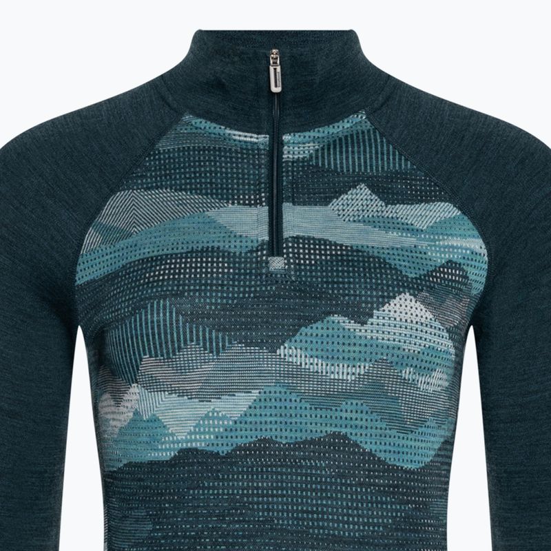 Жіноча термоактивна кофта Smartwool Classic Thermal Merino Baselayer 1/4 Zip Boxed twilight 5