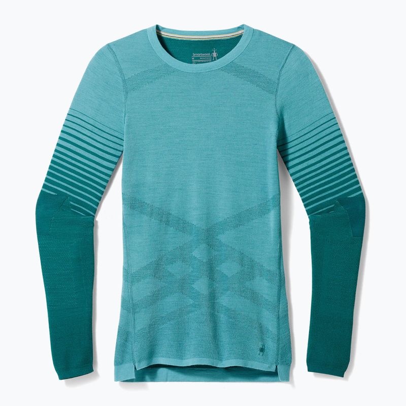 Жіноча термоактивна кофта Smartwool Intraknit Thermal Merino Baselayer Pattern Crew cascade 7