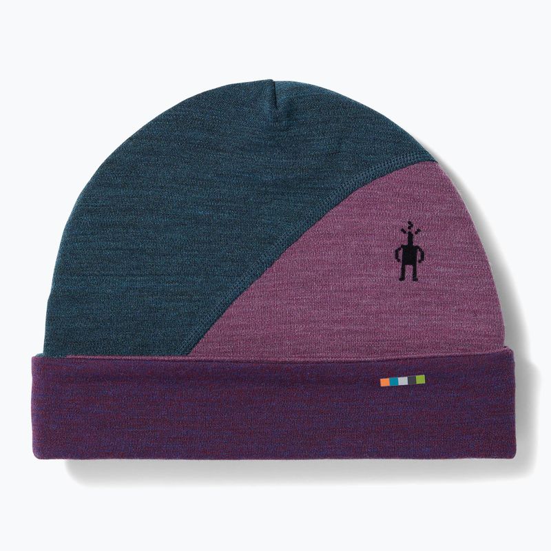 Шапка зимова Smartwool Thermal Merino Colorblock twilight blue heather