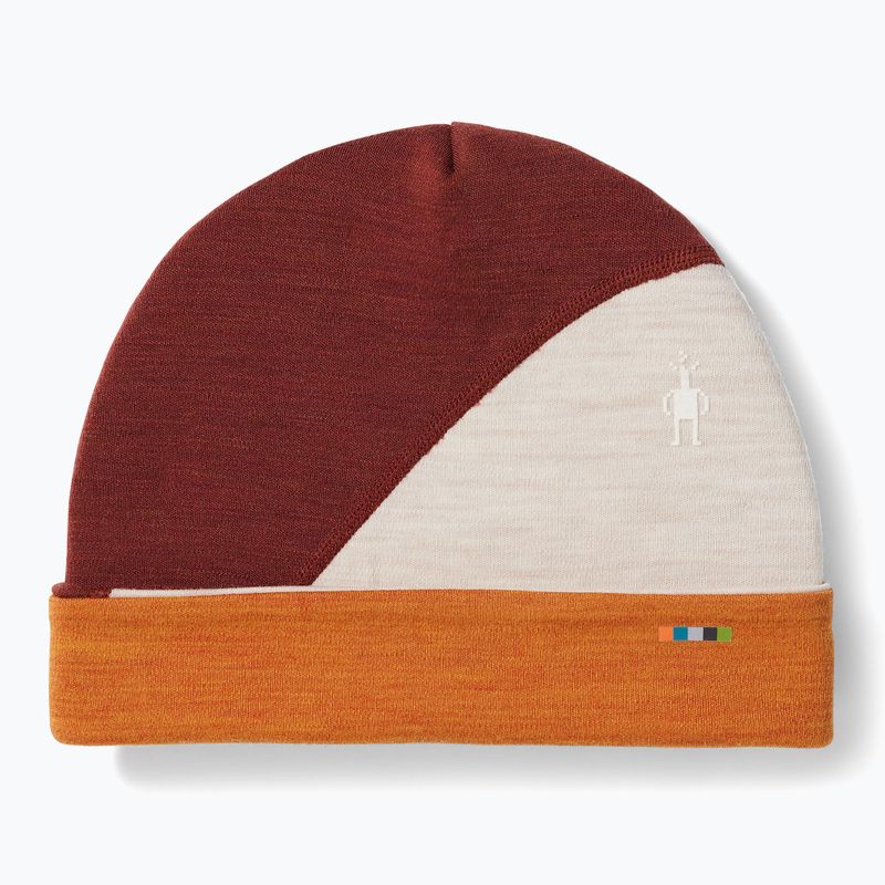 Шапка зимова Smartwool Thermal Merino Colorblock marmalade heather