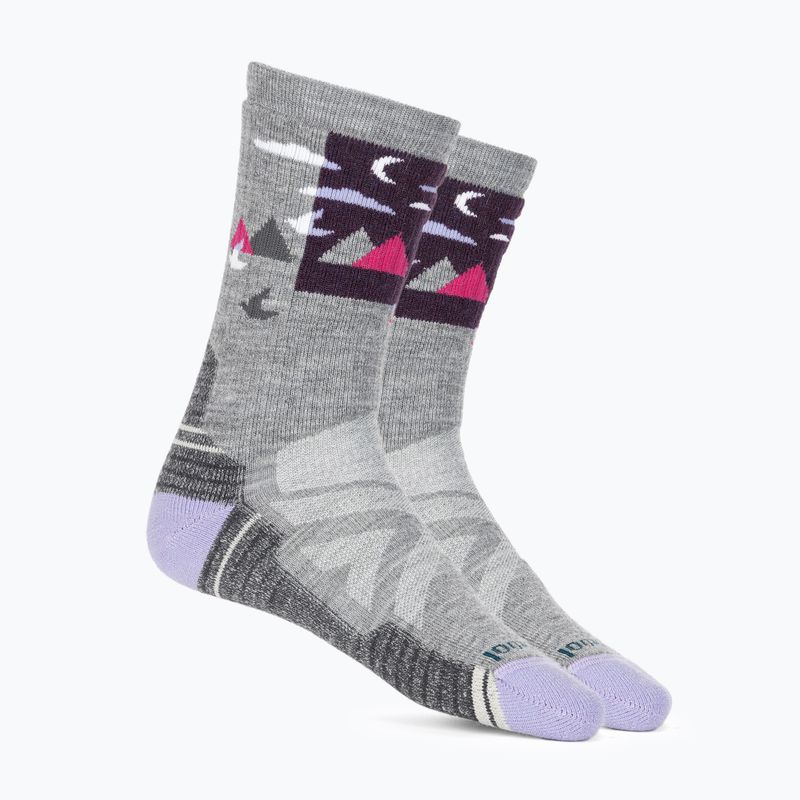 Шкарпетки трекінгові жіночі Smartwool Hike Full Cushion Alpine Perch Crew light gray