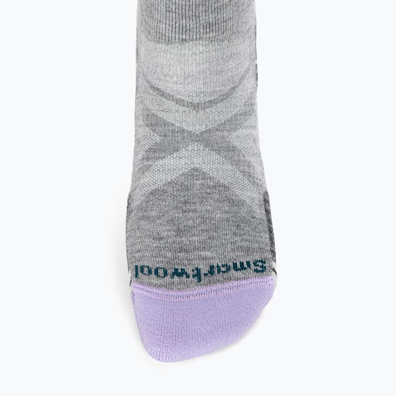 Шкарпетки трекінгові жіночі Smartwool Hike Full Cushion Alpine Perch Crew light gray 4