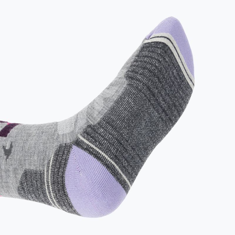Шкарпетки трекінгові жіночі Smartwool Hike Full Cushion Alpine Perch Crew light gray 5