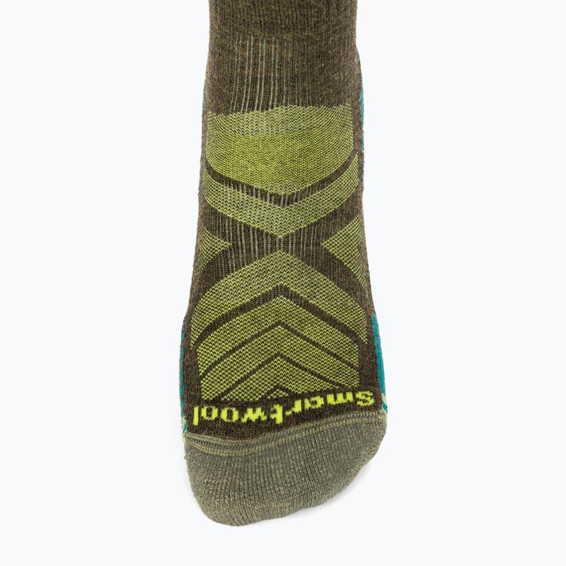 Шкарпетки трекінгові Smartwool Hike Light Cushion Winding Trail Crew military olive 4