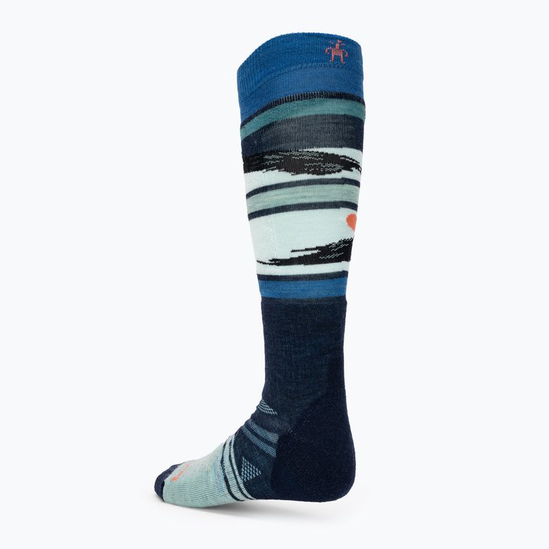 Шкарпетки Smartwool Ski Full Cushion Midnight Pattern OTC глибокі шкарпетки з ефектом навігації 2