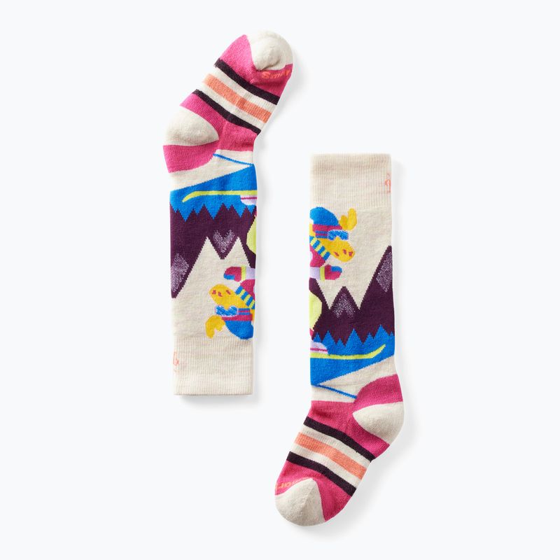 Шкарпетки дитячі Smartwool Wintersport Full Cushion Mountain Moose Pattern OTC moonbeam 6