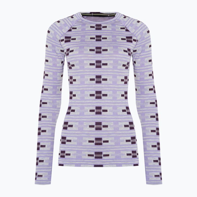 Жіноча термоактивна кофта Smartwool Merino 250 Baselayer Crew Boxed violet flirt with me 3