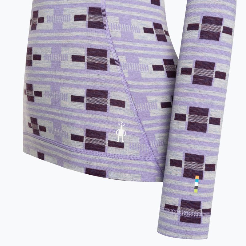 Жіноча термоактивна кофта Smartwool Merino 250 Baselayer Crew Boxed violet flirt with me 6