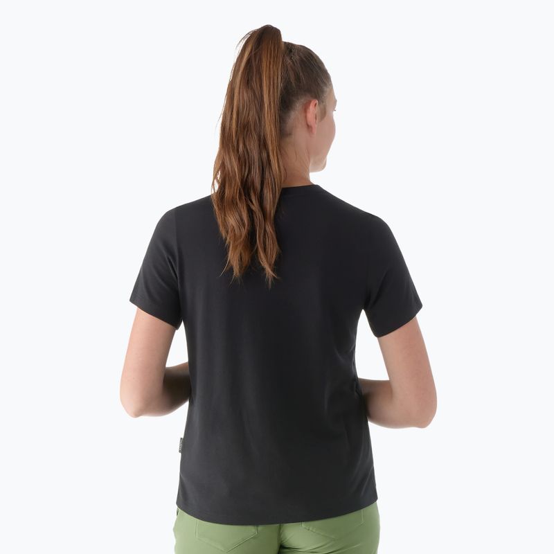 Футболка трекінгова жіноча Smartwool Perfect Crew Short Sleeve black 2