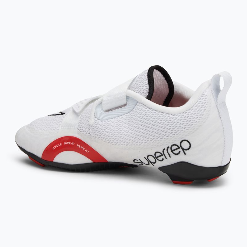 Взуття для спінінгу Nike Superrep Cycle 2 білий/червоний пікантний 3