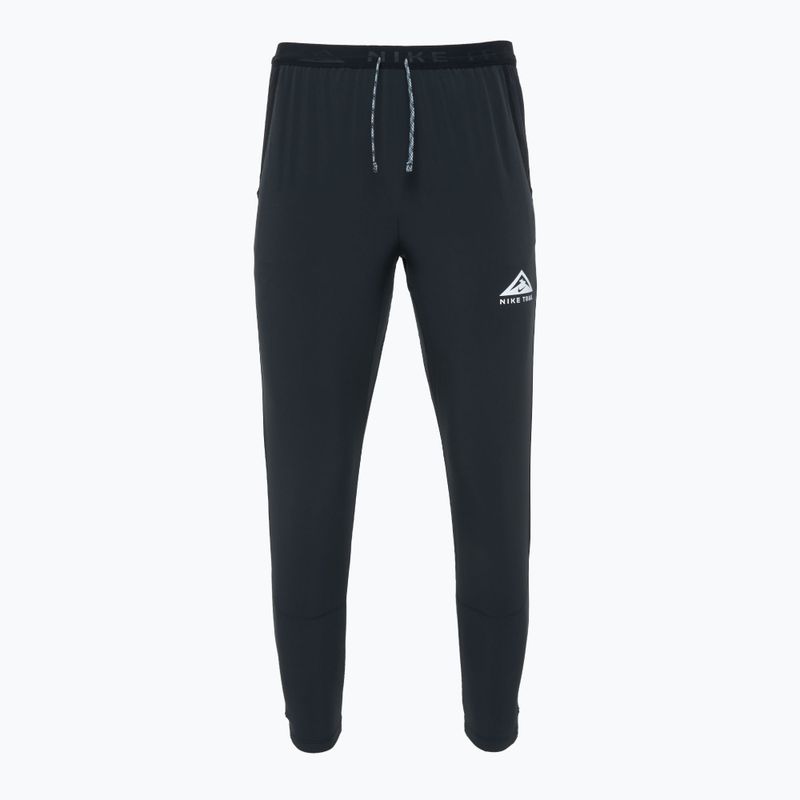 Штани для бігу чоловічі Nike Dri-Fit Trail Dawn Range black/black/white