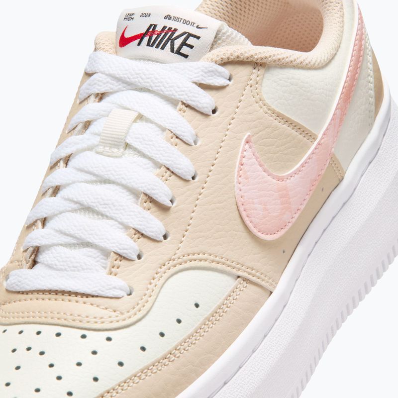Кросівки жіночі Nike Court Vision Alta sail/white/sanddrift/arctic orange 8