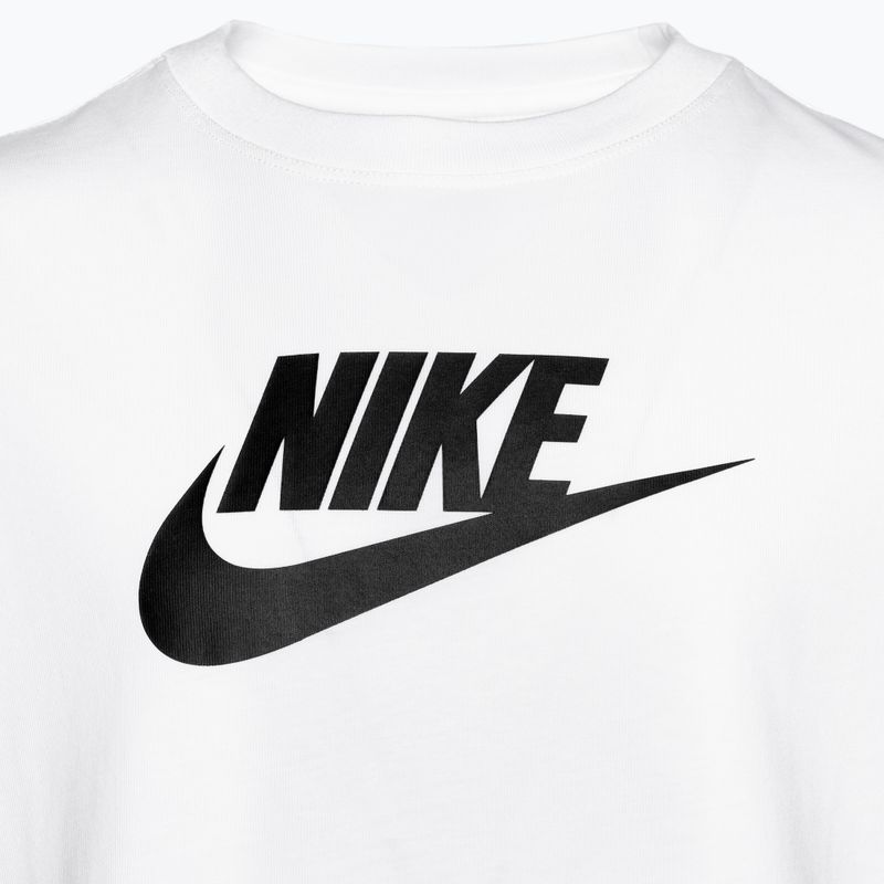 Футболка дитяча Nike Sportswear Futura white/black 3