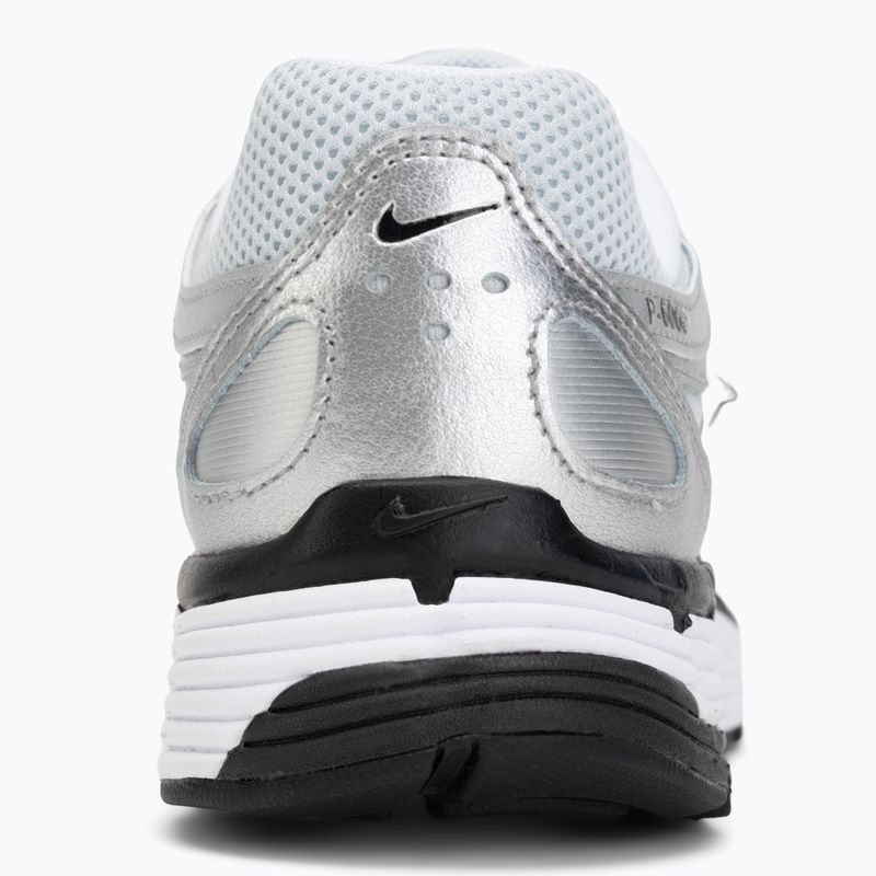 Кросівки жіночі Nike P-6000 white/metallic silver/black 6