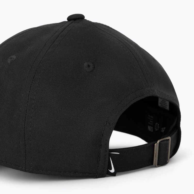 Кепка Nike Club Unstructured Swoosh black/black 4