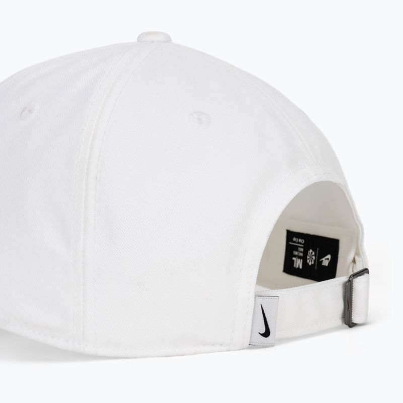 Кепка Nike Club Unstructured Swoosh white/white 4