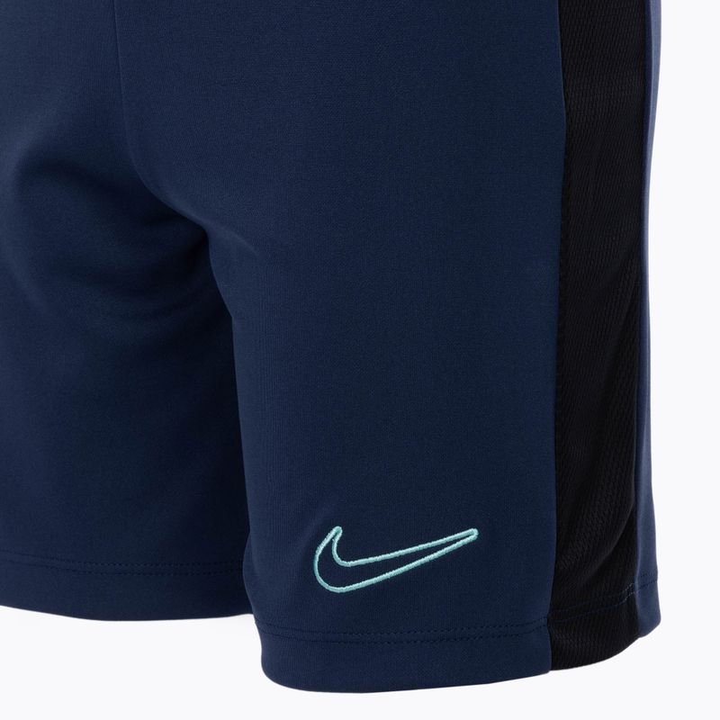 Шорти футбольні дитячі Nike Dri-Fit Academy23 midnight navy/black/hyper turquoise 3