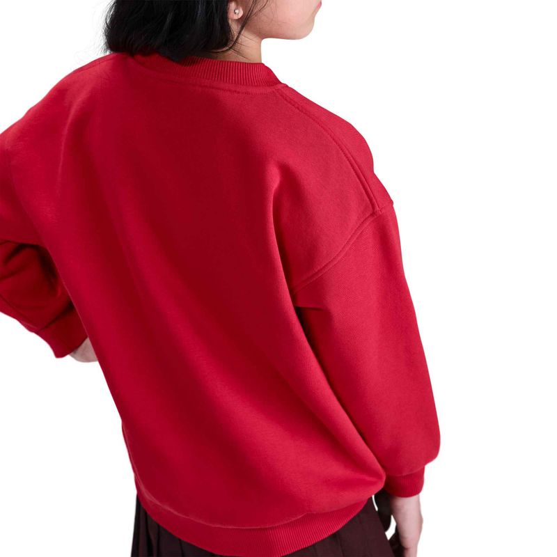 Кофта дитяча Nike Sportswear Club Fleece university red/white 6