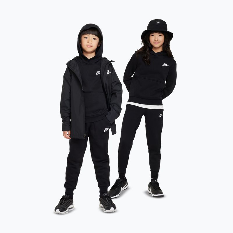 Дитячий світшот Nike Sportswear Club Fleece black/white 2