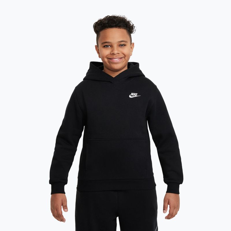 Дитячий світшот Nike Sportswear Club Fleece black/white 5