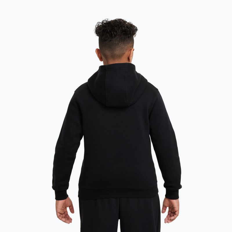 Кофта дитяча Nike Sportswear Club Fleece black/white 6