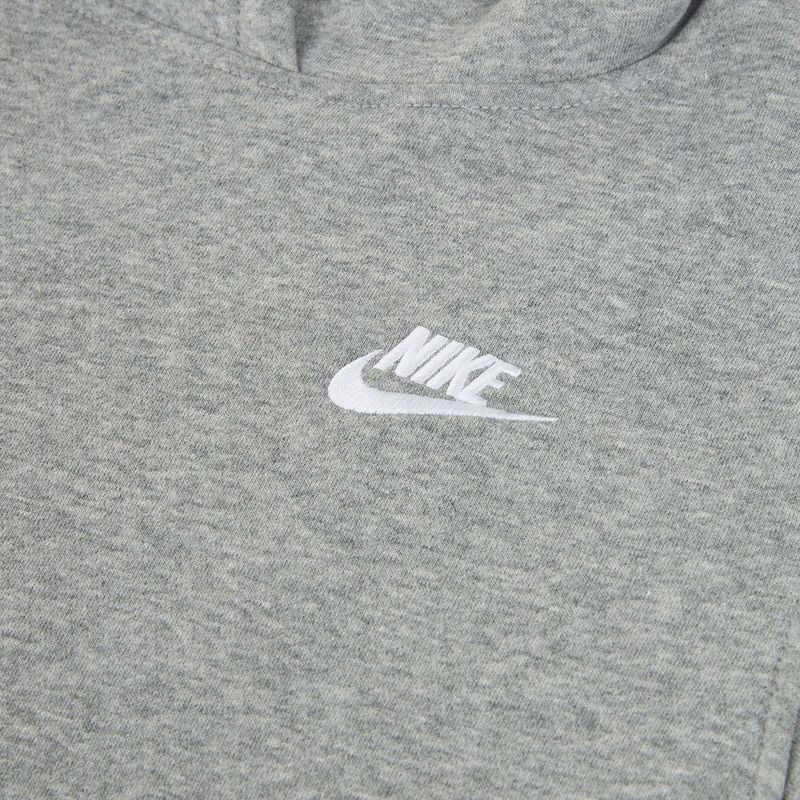 Кофта дитяча Nike Sportswear Club Fleece dark grey heather/white 3