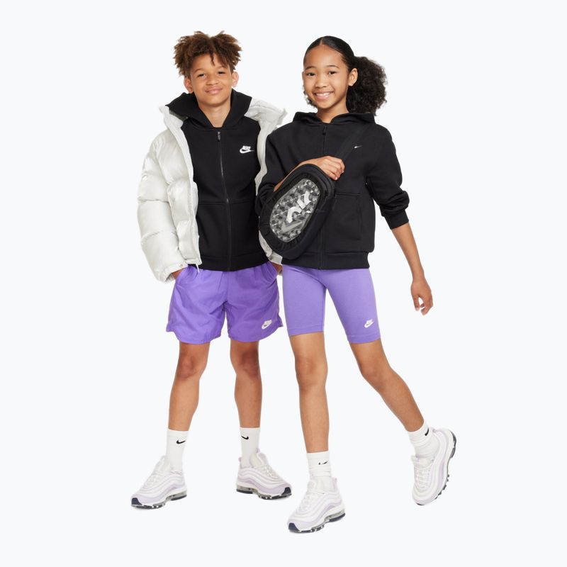 Кофта дитяча Nike Sportswear Club Fleece black/white 2