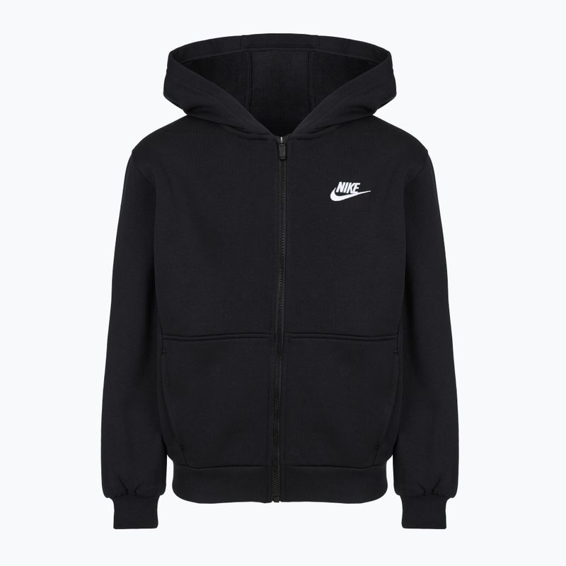 Кофта дитяча Nike Sportswear Club Fleece black/white