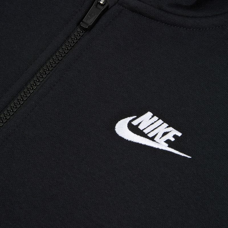 Кофта дитяча Nike Sportswear Club Fleece black/white 3