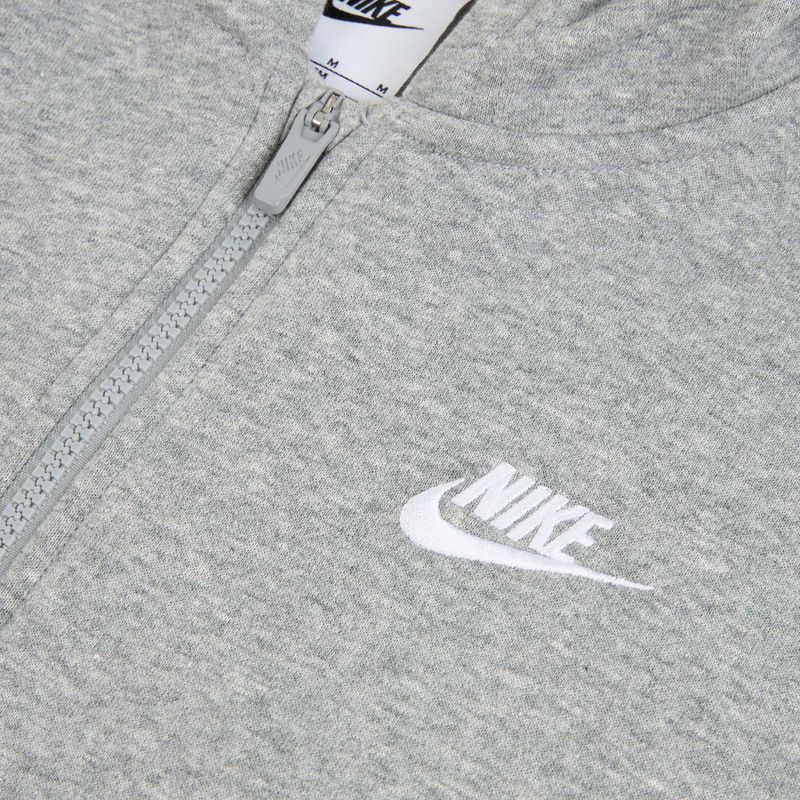 Кофта дитяча Nike Sportswear Club Fleece dark grey heather/base grey/white 3
