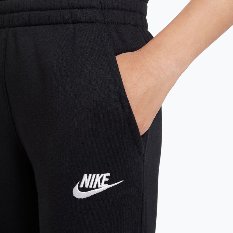 Дитячі штани Nike Sportswear Club Fleece black/white 6