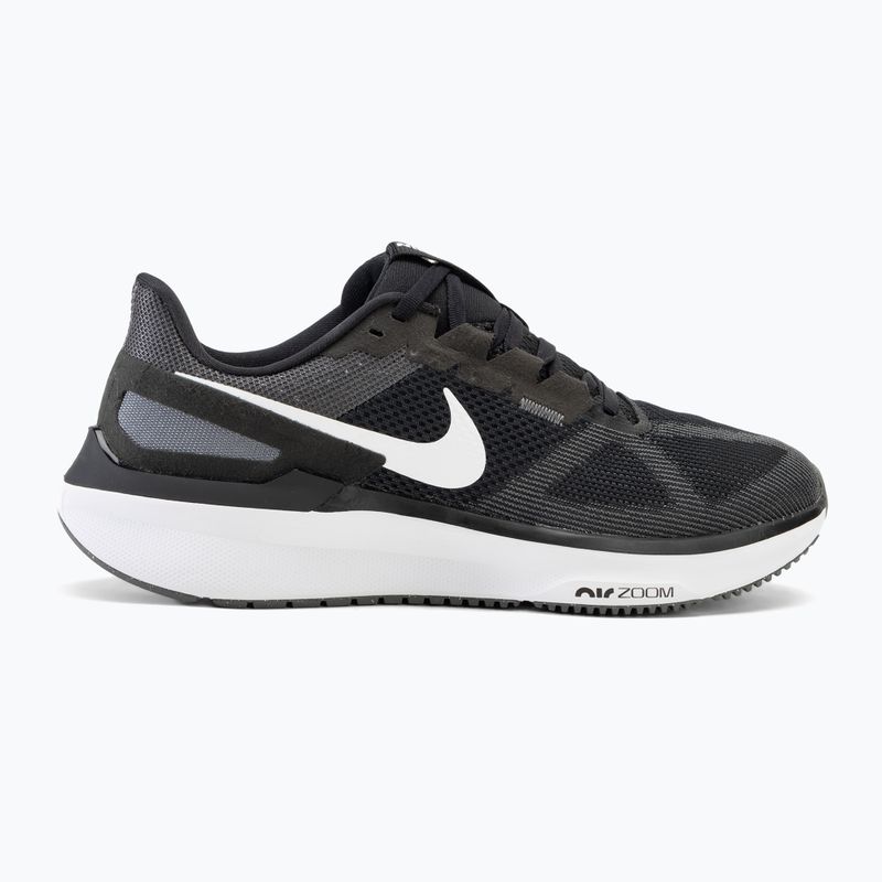 Кросівки для бігу чоловічі Nike Structure 25 black/white 2