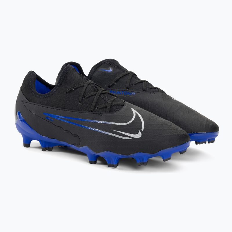 Футбольні бутси Nike Phantom GX Pro FG black/chrome/hyper royal 4