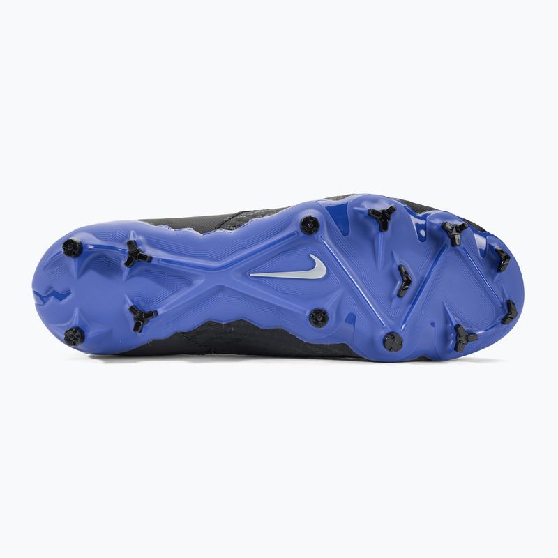 Футбольні бутси Nike Phantom GX Academy DF FG/MG black/chrome/hyper royal 5