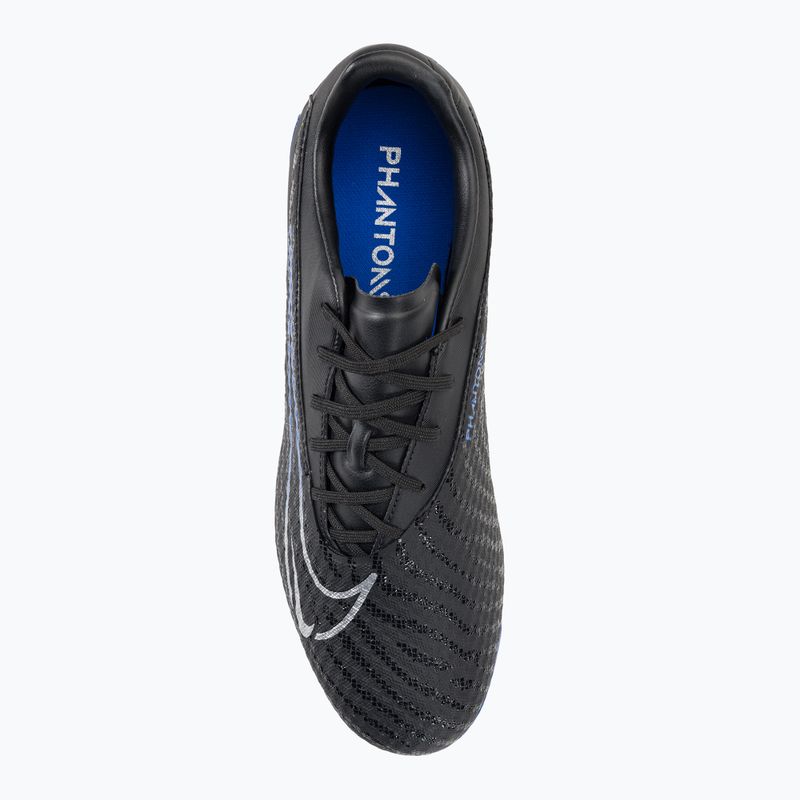 Футбольні бутси Nike Phantom GX Academy FG/MG black/chrome/hyper royal 6