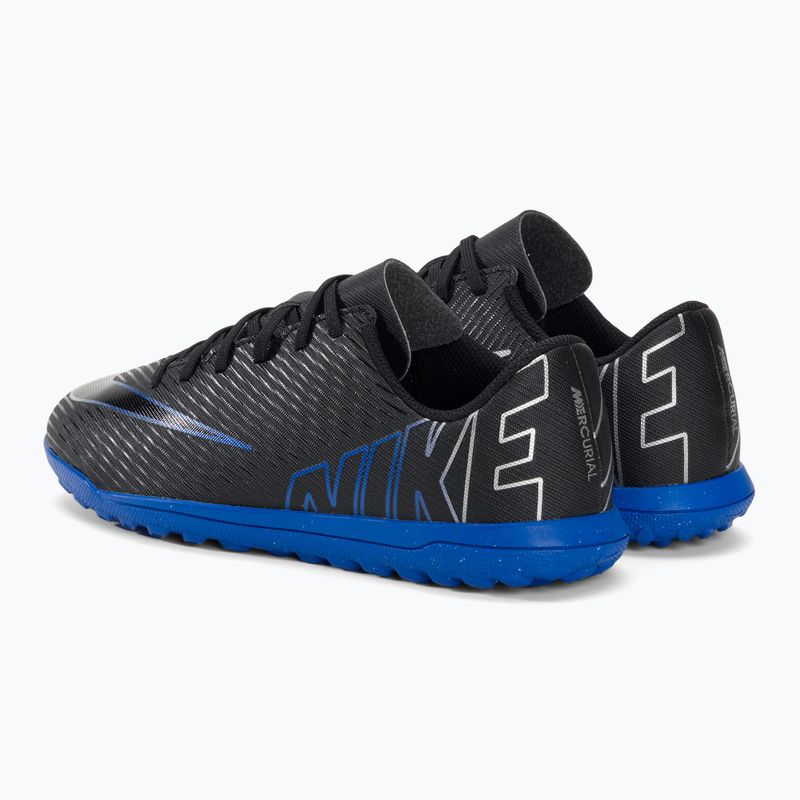 Футбольні бутси дитячі Nike JR Mercurial Vapor 15 Club TF black/chrome/hyper real 3
