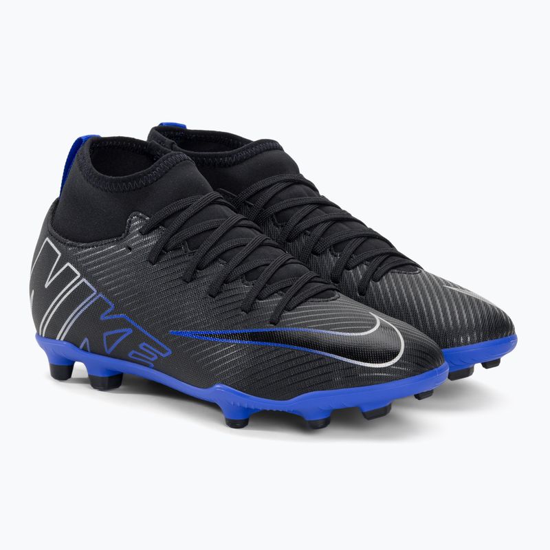 Футбольні бутси дитячі Nike JR Mercurial Superfly 9 Club FG/MG black/chrome/hyper real 4