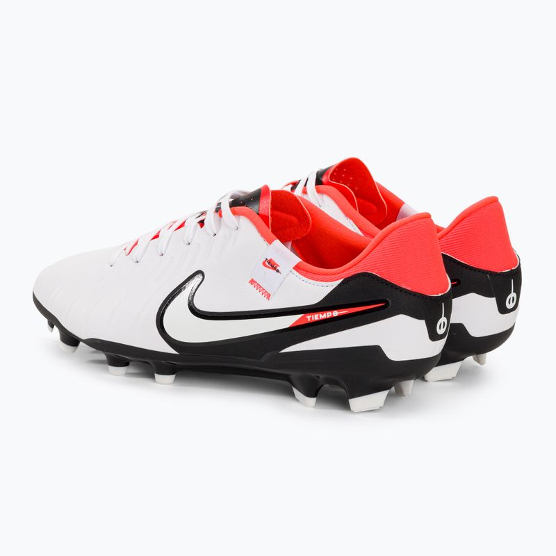 Футбольні бутси Nike Tiempo Legend 10 Academy MG white/black/bright crimson 3