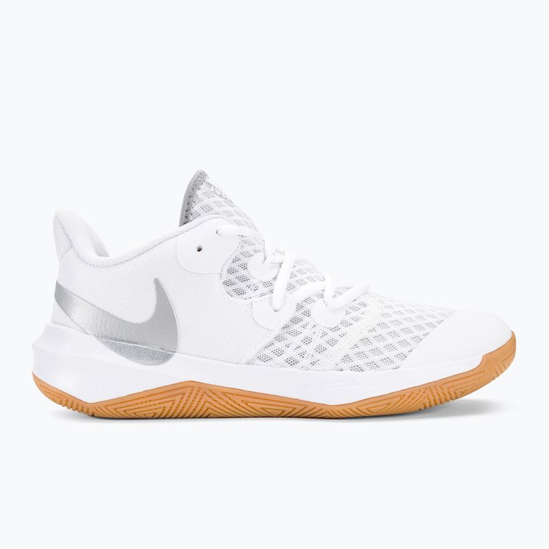 Взуття для волейболу Nike Zoom Hyperspeed Court SE білий/металік срібло гумове 2