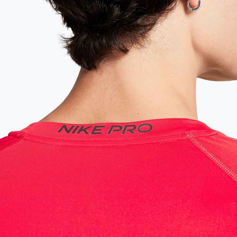 Лонгслів для тренувань чоловічий Nike Pro Dri-Fit Tight Fitness university red/black 5