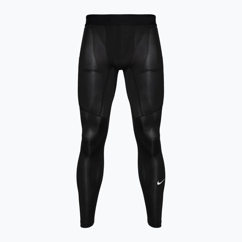 Легінси для тренувань чоловічі Nike Pro Dri-FIT Tight Fitness black/white