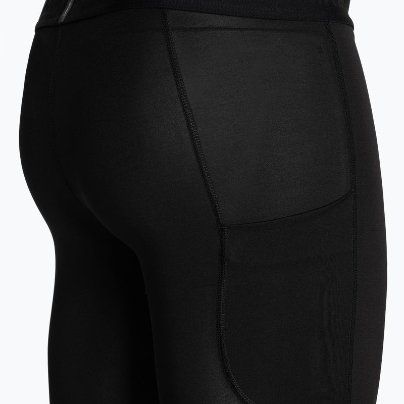 Легінси для тренувань чоловічі Nike Pro Dri-FIT Tight Fitness black/white 4