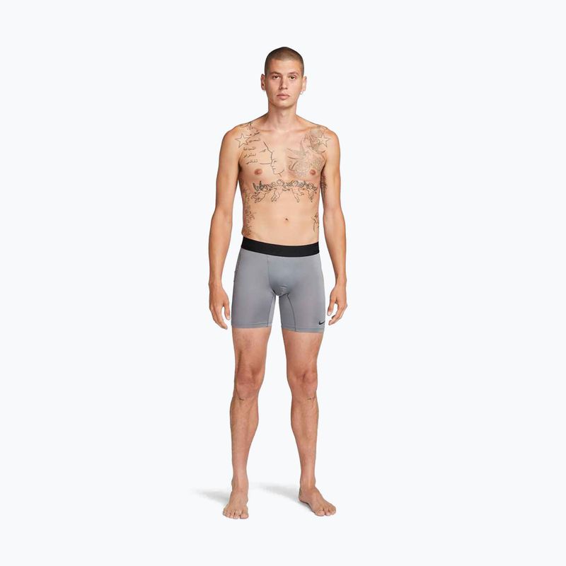 Чоловічі тренувальні шорти Nike Pro Dri-Fit Fitness smoke grey/black 2