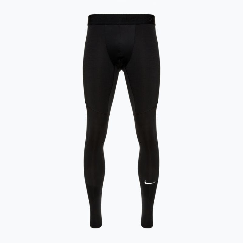 Легінси для тренувань чоловічі Nike Pro Warm black/white