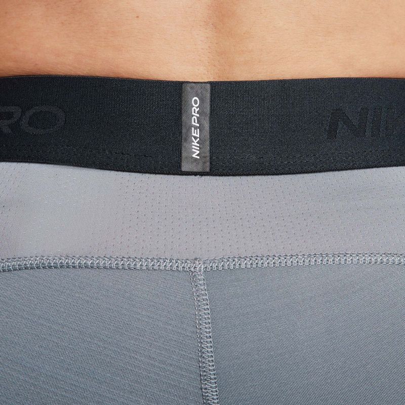 Легінси чоловічі Nike Pro Warm smoke grey/black 5