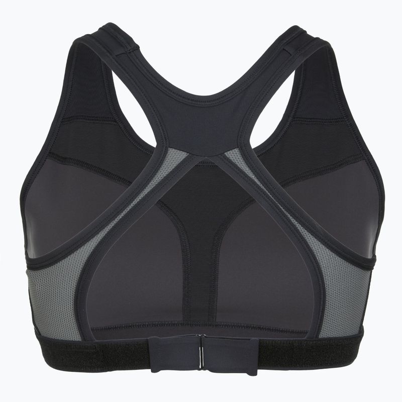 Тренувальний бюстгальтер Nike Swoosh High Support black/iron grey/white 7