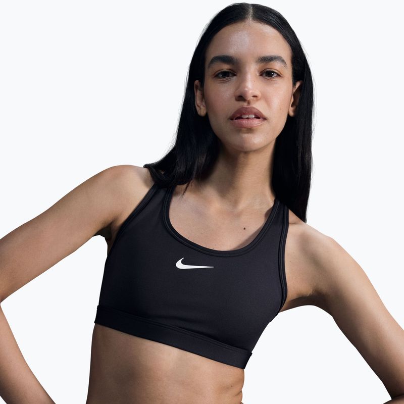 Бюстгальтер для тренувань Nike Swoosh Medium Support black/white 4