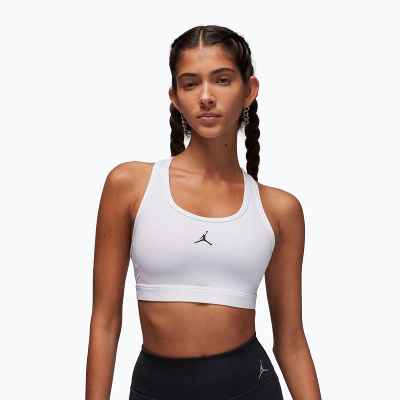 Бюстгальтер для тренувань Jordan Sport Medium Support Jumpman white/stone mauve/black