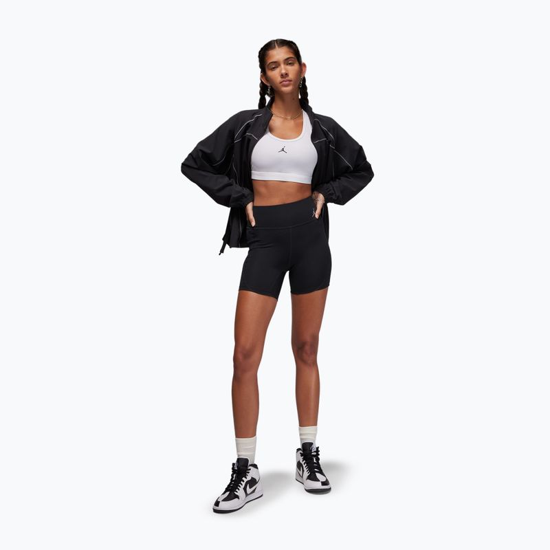 Бюстгальтер для тренувань Jordan Sport Medium Support Jumpman white/stone mauve/black 2